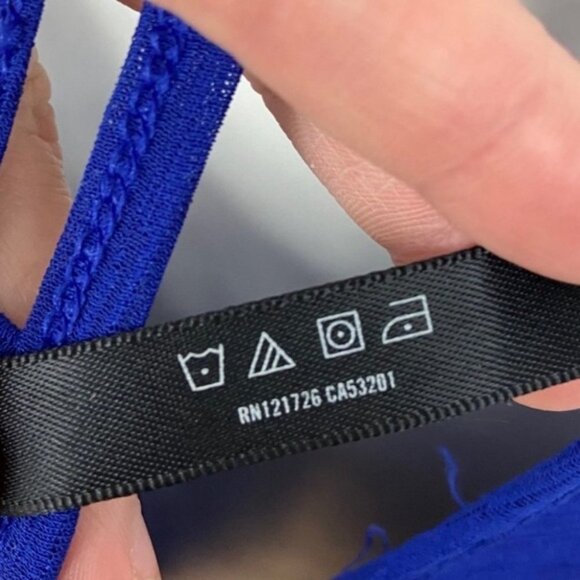 Squad Goals Athletic Tank Aeropostale Blue Purple Women's‎ Size Medium Live Love - Picture 5 of 8